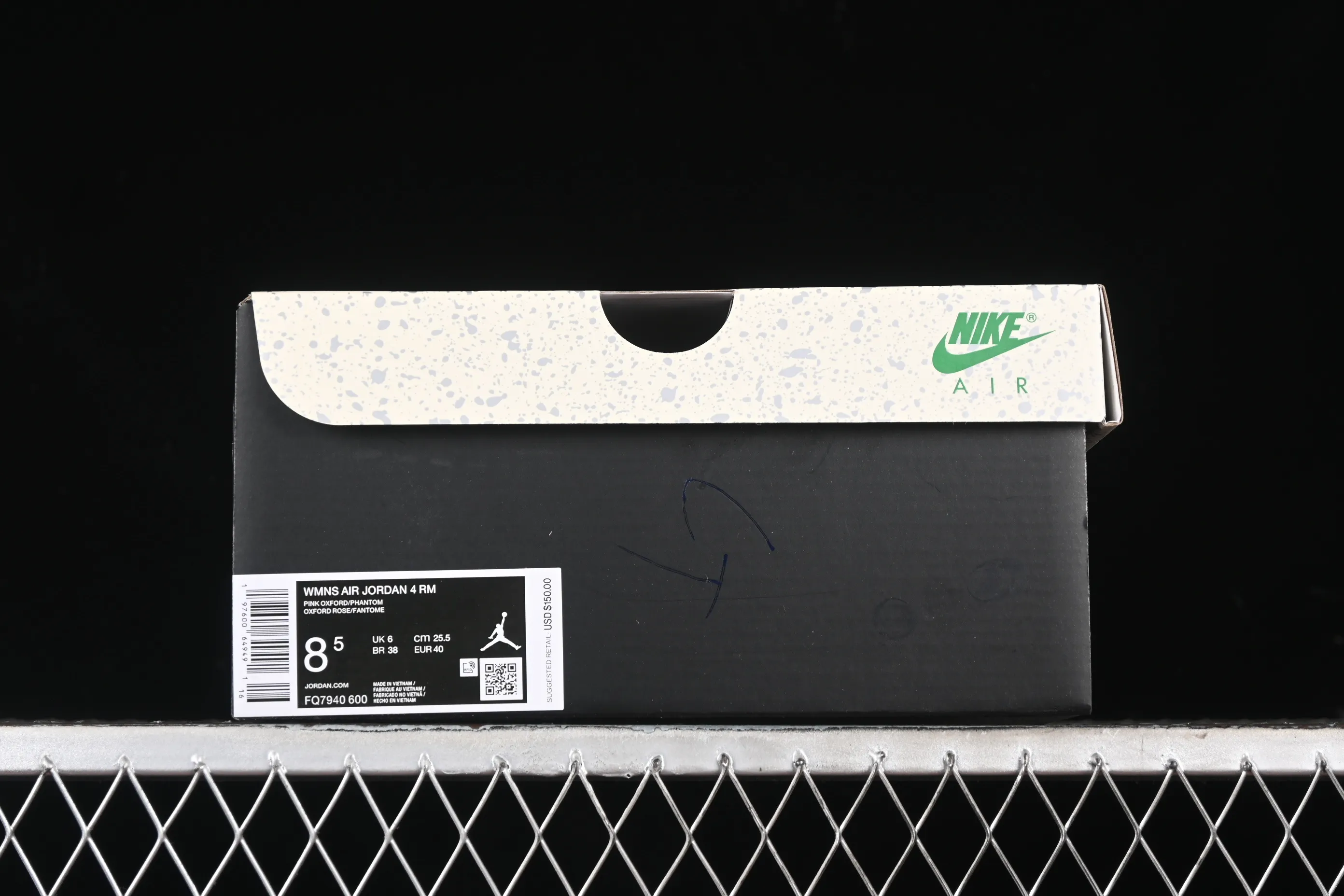 All categories Air Jordan Jordan series basketball shoes Air Jordan 4 Air Jordan 4 "Remastered" AJ4 Joe 4 black gray FQ7940-600